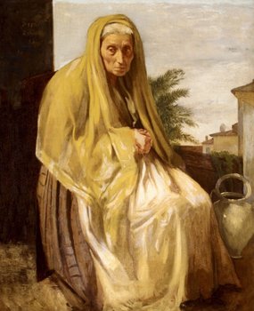 Galeria Plakatu, Plakat, The Old Italian Woman, Edgar Degas, 21x29,7 cm - Galeria Plakatu