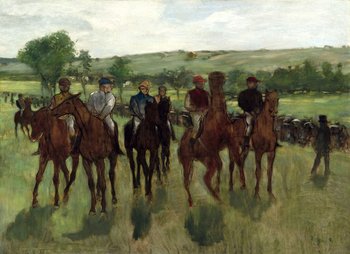 Galeria Plakatu, Plakat, The Riders, Edgar Degas, 29,7x21 cm - Galeria Plakatu
