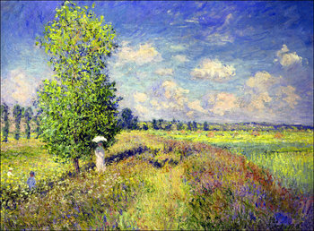 Galeria Plakatu, Plakat, The summer poppy field, Claude Monet, 59,4x42 cm - Galeria Plakatu