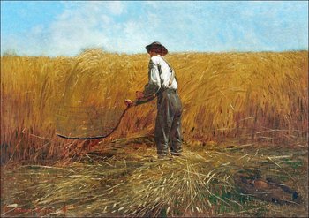 Galeria Plakatu, Plakat, The Veteran in a New Field, Winslow Homer, 29,7x21 cm - Galeria Plakatu