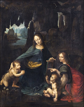 Galeria Plakatu, Plakat, The Virgin of the Rocks, Leonardo Da Vinci, 60x80 cm - Galeria Plakatu