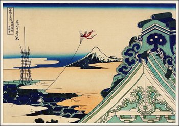 Galeria Plakatu, Plakat, Toto Asakusa Honganji, Hokusai, 91,5x61 cm - Galeria Plakatu