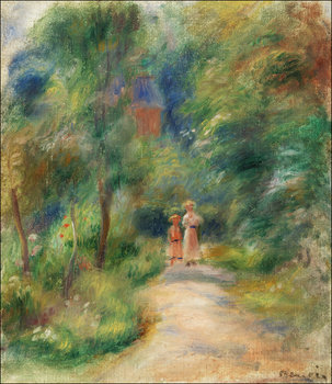 Galeria Plakatu, Plakat, Two Figures on a Path, Pierre-Auguste Renoir, 60x40 cm - Galeria Plakatu