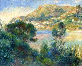 Galeria Plakatu, Plakat, View of Monte Carlo from Cap Martin, Auguste Renoir, 59,4x42 cm - Galeria Plakatu