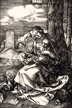 Galeria Plakatu, Plakat, Virgin and Child with the Pear, Albrecht Durer, 40x60 cm - Galeria Plakatu