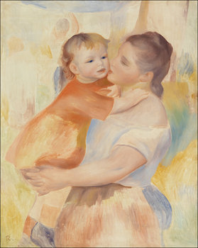 Galeria Plakatu, Plakat, Washerwoman and Child, Pierre-Auguste Renoir, 40x60 cm - Galeria Plakatu