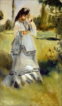 Galeria Plakatu, Plakat, Woman In A Park, Auguste Renoir, 42x59,4 cm - Galeria Plakatu