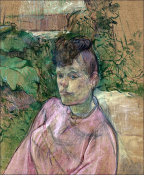 Galeria Plakatu, Plakat, Woman in the Garden of Monsieur Forest, Henri de Toulouse-Lautrec, 40x60 cm - Galeria Plakatu