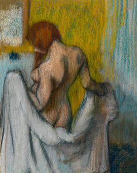 Galeria Plakatu, Plakat, Woman With A Towel, Edgar Degas, 60x80 cm - Galeria Plakatu