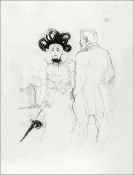 Galeria Plakatu, Plakat, Yahne and Antoine, in L’Age Difficile, Henri De Toulouse-Lautrec, 40x60 cm - Galeria Plakatu