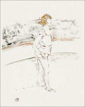Galeria Plakatu, Plakat, Young acrobat in the arena, Henri De Toulouse-Lautrec, 30x40 cm - Galeria Plakatu