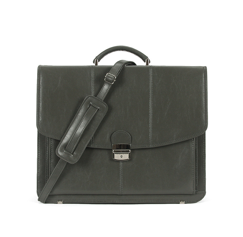 Galskór Galskór teczka skóra naturalna grafit