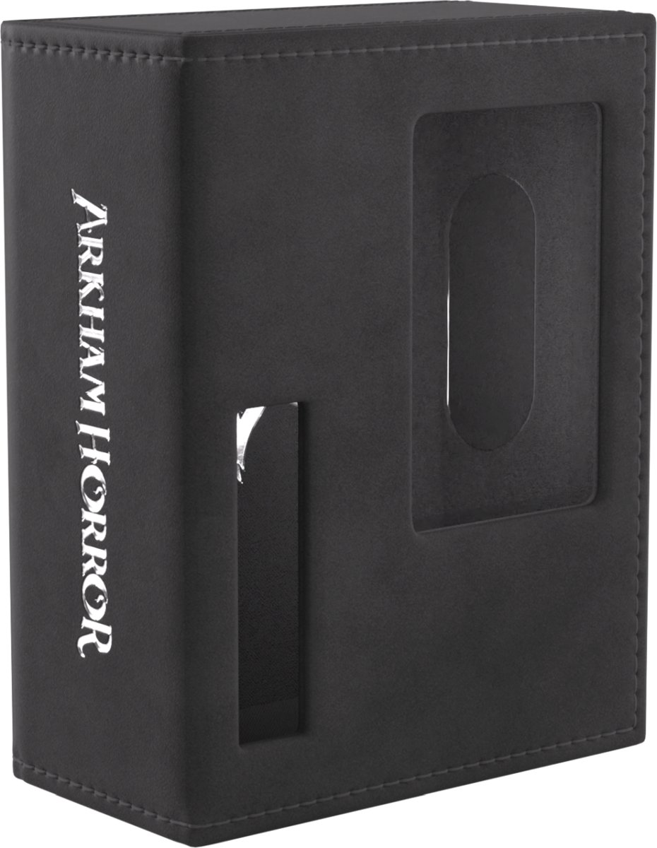 Gamegenic: Arkham Horror - Investigator Deck Tome - Neutral (Black-Gray)