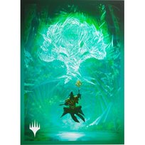 Gamegenic: Magic the Gathering - Secrets of Strixhaven - Premium Art Sleeves - Forest Gamegenic