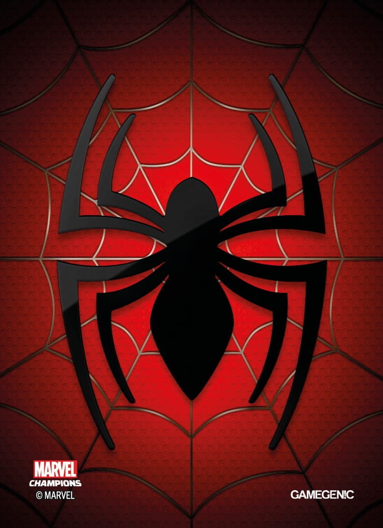 Gamegenic: Marvel Champions Art Sleeves (66 mm x 91 mm) Spider-man 50+1 szt.