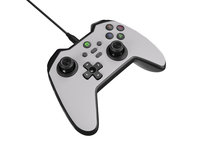 Gamepad genesis mangan 300 przewodowy do pc/switch/mobile biały Genesis