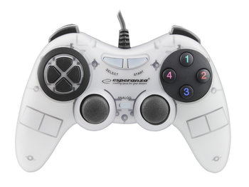 Gamepad PC USB Fighter biały E - Inny producent