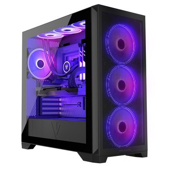 Gamingowa obudowa VOLCANO EXPANSE S APEX ARGB MIDI Tower czarny ATX - Modecom