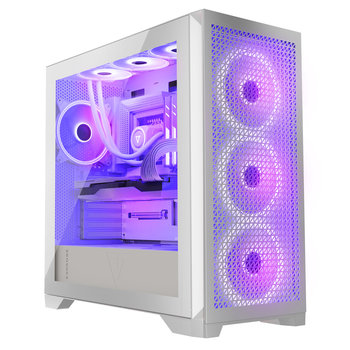 Gamingowa obudowa VOLCANO EXPANSE T APEX ARGB MIDI Tower biała ATX - Modecom