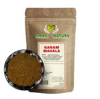 GARAM MASALA PREMIUM 50g Gatunek 1 niepowtarzalny smak i aromat orientalny - SmakiNatury