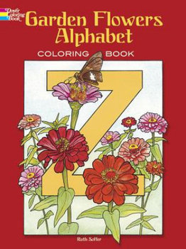 Garden Flowers Alphabet Colouring Book - Soffer Ruth
