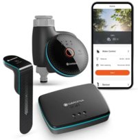 Gardena, Smart sterownik nawadniania – zestaw z bramką i czujnikiem, 19045-20