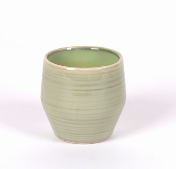 Gardenglade Green - osłonka ceramiczna - Ø 20 cm - Rasteli - Rasteli