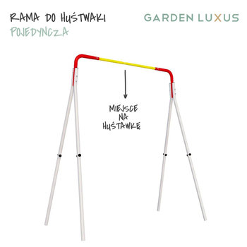 Gardenluxus, rama do huśtawki, pojedyncza - GardenLuxus