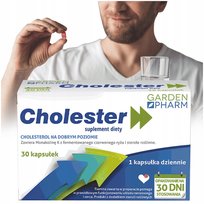 Gardenpharm cholester 30 kapsułek na obniżenie cholesterolu