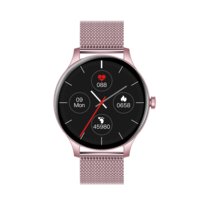 Garett, Garett, Smartwatch, Classy, różowy stalowy