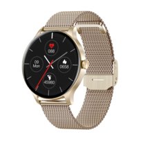 Garett, Smartwatch, Classy, złoty stalowy