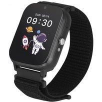 Garett, Smartwatch dziecięy Garett Kids Tech, 4G LTE, GPS, 550mAh, czarny Garett