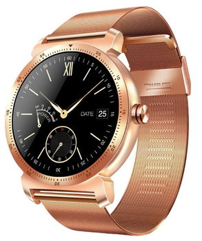 Garett, Smartwatch, GT20S, złoty, stalowy - Garett