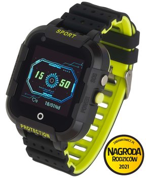 Garett, Smartwatch, Kids 4G, czarny - Garett