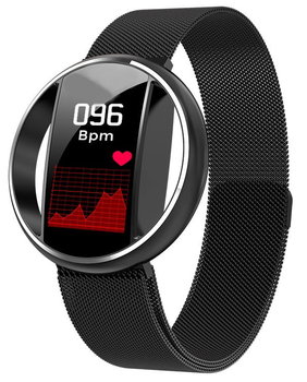 Garett, Smartwatch, Women Nicole, czarny, stalowy - Garett