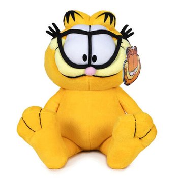 Garfield Maskotka 25 cm w Okularach Oryginalny Siedzący Kot - Inna marka