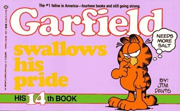 Garfield Swallows His Pride. His 14th Book - Davis Jim