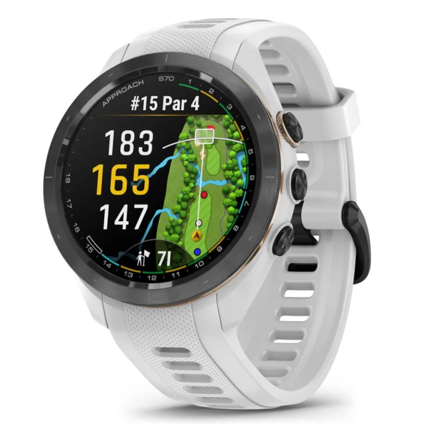 Фото - Смарт годинник Garmin Approach® S70 – 42 mm - urządzenie GPS 