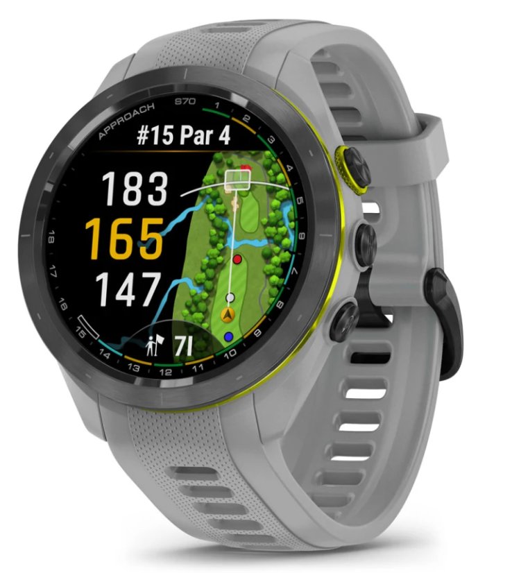 Фото - Смарт годинник Garmin Approach® S70 – 42 mm - urządzenie GPS- grey 