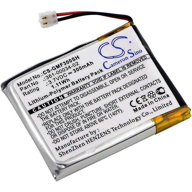 Powery Battery for Garmin type 361-00051-02, 3,7V, Li-Polymer Powery Battery for Garmin type 361-00051-02, 3,7V, Li-Polymer