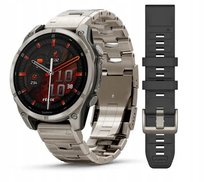 Garmin fenix 8 47mm amoled sapphire tytan tytanowa bransoleta