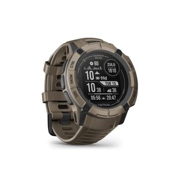 Garmin Instinct 2X Solar Tactical Edition Jasnobrązowy - Wielofunkcyjny Z Latarką Led, Obsługą Gnss I Kalkulatorem Balistycznym - Inna marka