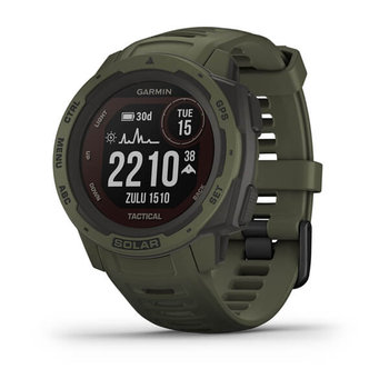 Garmin, Smartwatch, Instinct Solar, zielony,  010-02293-04 - Garmin