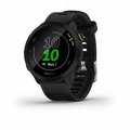 Garmin, Smartwatch sportowy Garmin Forerunner 55 czarny, GPS, 26 mm, - Garmin