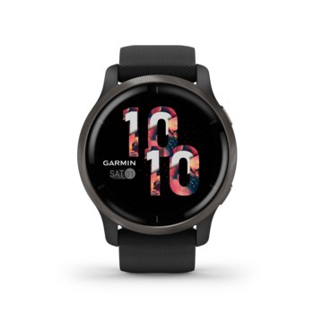 Garmin, Smartwatch, Venu 2 010-02430-11, grafitowy - Garmin