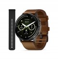 Garmin Venu 4 45 mm Slate z paskiem skórzanym oraz paskiem silikonowym&nbsp;-&nbsp;Turtle Beach