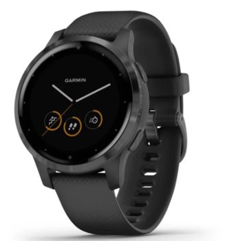Garmin, Zegarek sportowy, Vivoactive 4S PVD Black/Slate - Garmin