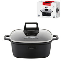 Garnek aluminiowy Florina kwadratowy 20x20cm 2,6l