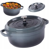 Garnek Brytfanna Pokrywka 2,2L Indukcja Aluminium