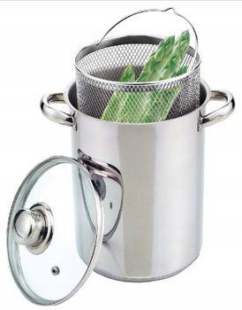 GARNEK Do Gotowania SZPARAGÓW Makaronu Frytek na SZPARAGI Warzywa 4L 7209 - inna (Inny)